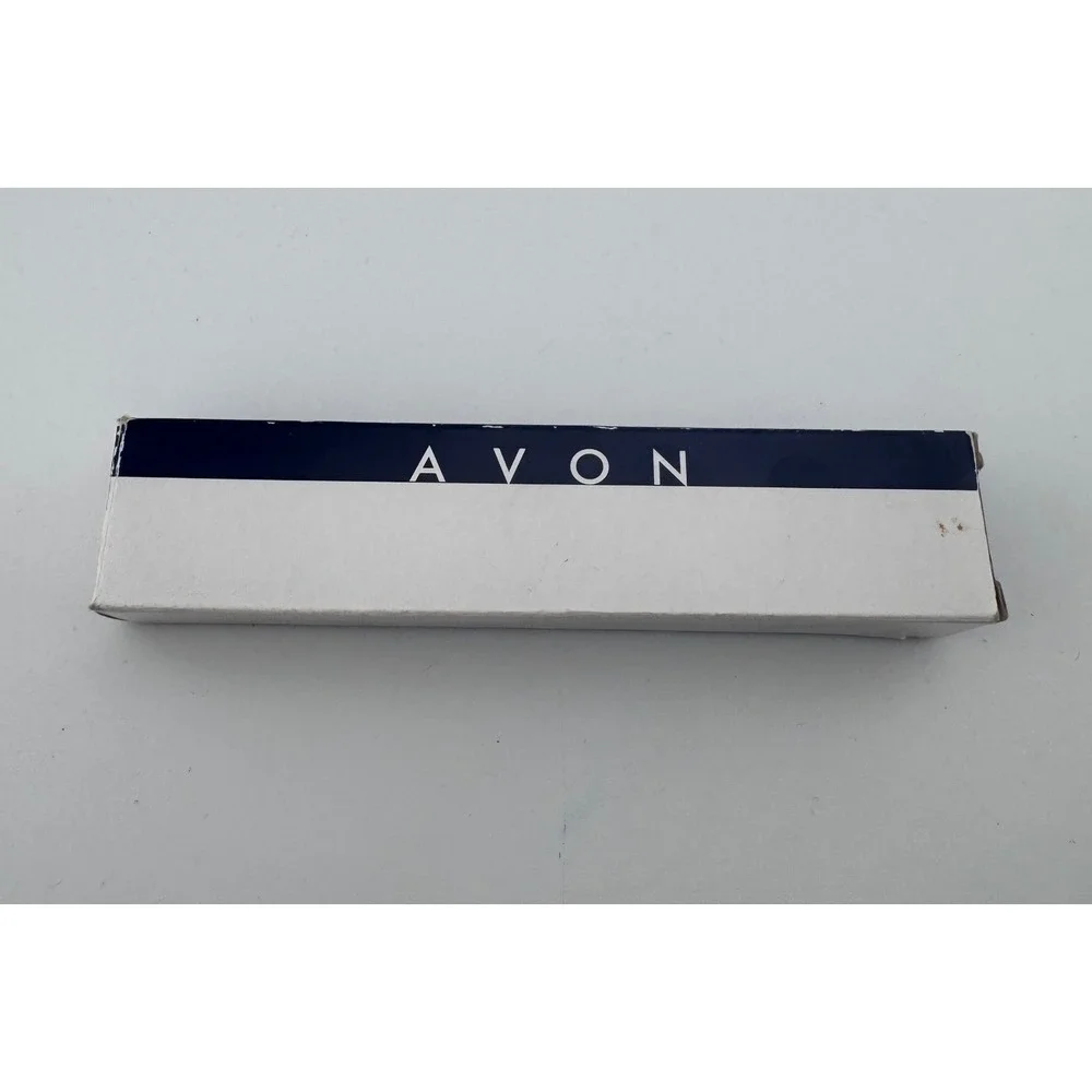 Avon Silver‎ Tone Bracelet Watch Round White Dial Open Link Chain F3216221 2008